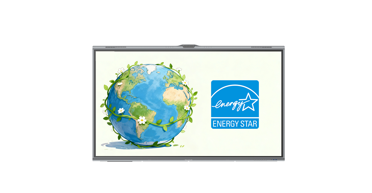 Màn hình MAXHUB F5 Series với biểu trưng chứng nhận ENERGY STAR